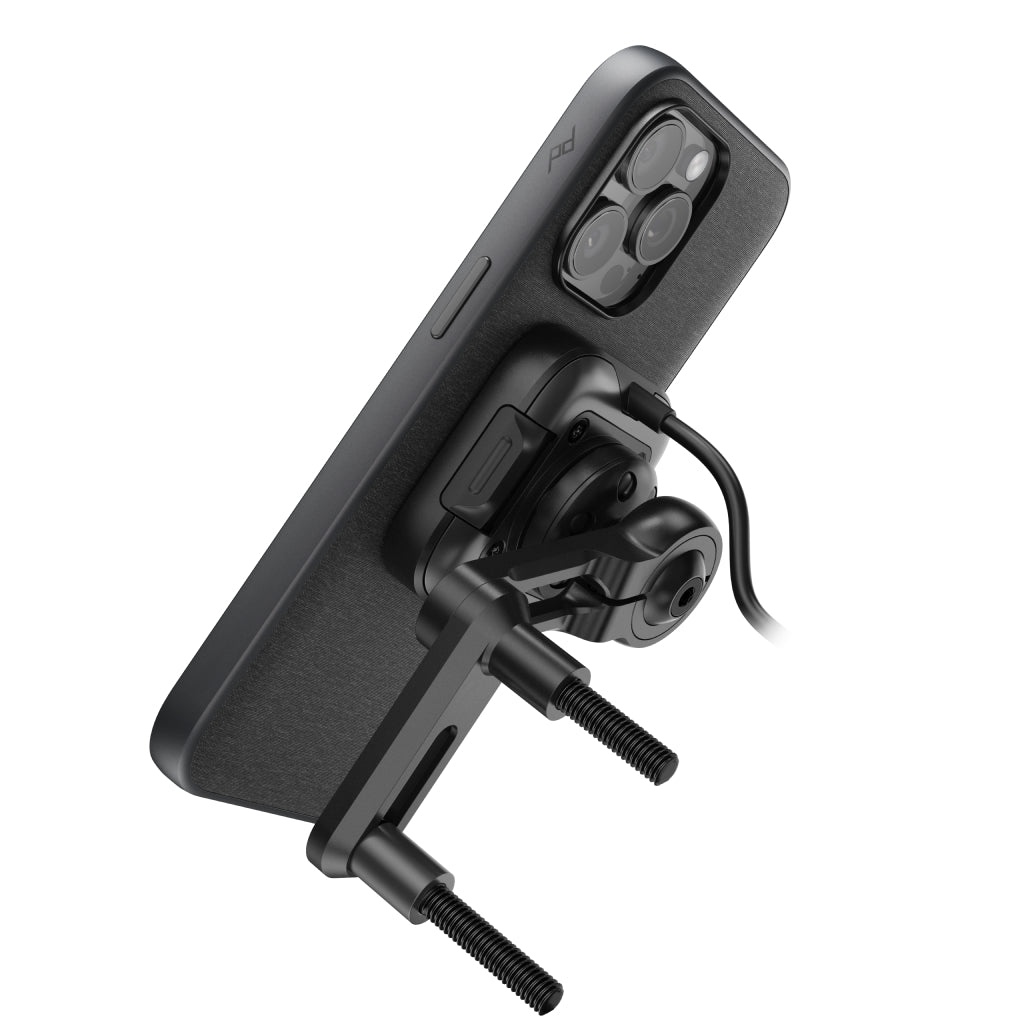 Motorcycle Brake/Clutch Mount | Charging | Locking
